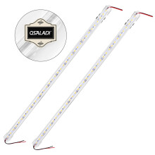 2St Dc 12V 50Cm Aluminium Streifen Leuchte (Warmweiß)