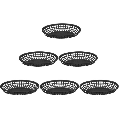 6 Pezzi Ovali In Per Fast Servizio