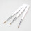 3 Pezzi Per Puntinismo Sottile Nail Art Bianco 9