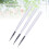 3 Pezzi Per Puntinismo Sottile Nail Art Bianco 3
