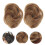 2 Pezzi Faux Chignon A Doppia Pettine Per Lisci 4