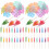 450 Unidades Guarda-Chuvas Coloridos Mini Para Cupcake 3