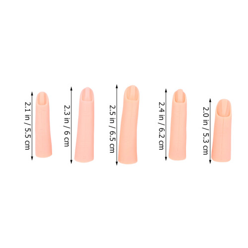Übungs-Fingermodell Für Nageldesign Maniküre Training Magnet 2