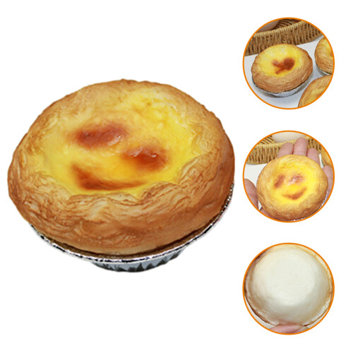 Simulationsei Foto Prop Realistisches Dessertmodell 2