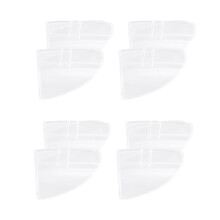 4Paires Boucliers Latéraux Lunettes En Tpu Transparent Usage Sécurisé