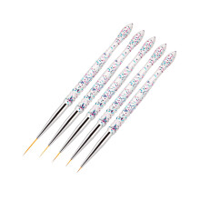 5 Stuks Multifunctionele Nailart Stiften Manicure Snijborstels