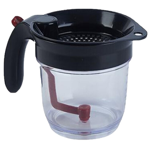 2Stück 1000Ml Küchenfettfang Behälter Mit Siebfilter Für Heimgebrauch 2