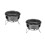 2 Rvs Barbecuegrill Draagbare Bbq Voor Gebruik 4