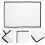 1 Draagbaar Projector Scherm 84 Inch 16:9 Wit Synthetisch 4