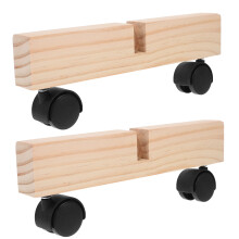 2 Pcs Suporte Para Painel Divisório Com Rodízio E Tela