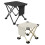Chaise de camping pliable surdimensionnée,- couleur beige 2