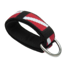 Dragonne de plongée sous-marine réglable, corde-Couleur 1 pouce