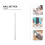 Double-Head Nail Art Liner Brush Draagbare Nagelkwast 9