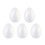 5Pcs Easter DIY Egg Foam White Durable for Holiday Crafts 1