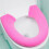 Verdickte Toilettensitzauflage Knopfartig 5
