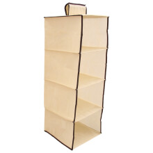 4 Vliesstoff Aufbewahrungstasche 30x30x84 Cm Beige
