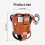 Racefiets bidonhouder Multifunctionele opslagcontainer-zilver 4
