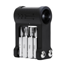 Vouwsleutel Fietsen Onderhoud Pocket Multitool 9 in 1-Zwart