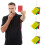 3set plastic voetbalscheidsrechterkaarten voor 2