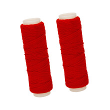 2 Roll Elastic Fly Fishing Baits Line Wear Resistant Nylon-Red