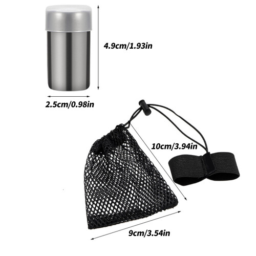 Outdoor Compacts Spices Storage Bottle for Backpacking and 2