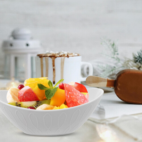 4 Barrenförmige Schüssel Für Suppe Salat Gemüse 2