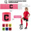 Soccer Arm Bands Adjustable Elastic Sport Player Captain Elbow 3