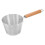 Mini Aluminium Milchtopf Mit Holzgriff, Dick, Vielseitig, Silber 10