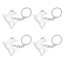 16 Haustier Fell Schlüsselanhänger Transparent Für