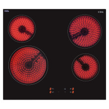 CDA HC6621FR 58cm Ceramic Hob - Black
