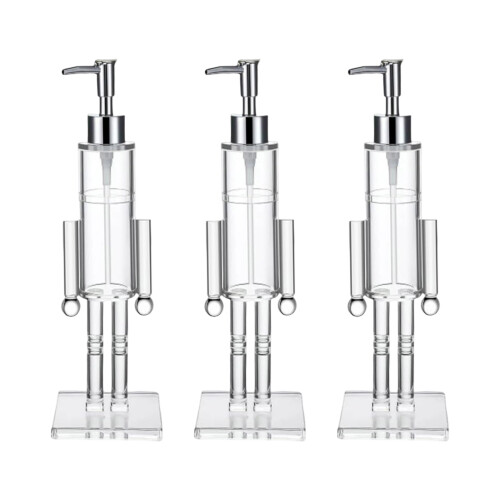 Notenkrakers Vorm Zeepdispenser Plastic Zeepcontainer-3 stuks