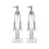 Notenkrakers Vorm Zeepdispenser Plastic Zeepcontainer-2 stuks 1