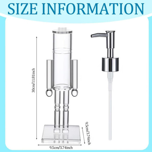 Notenkrakers Vorm Zeepdispenser Plastic Zeepcontainer-2 stuks 2