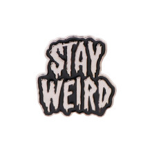 Mode humoristische quote badges emaille legering pin voor-NR6097