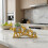 Dierenstandbeeld Collectibles Beeldjes-gouden drie olifant 6