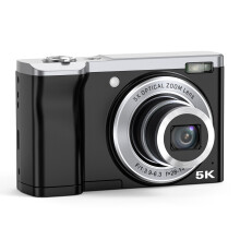5K-Digitalkamera mit 5-fach optischem Zoom und Anti-Shake-Stabilisierung