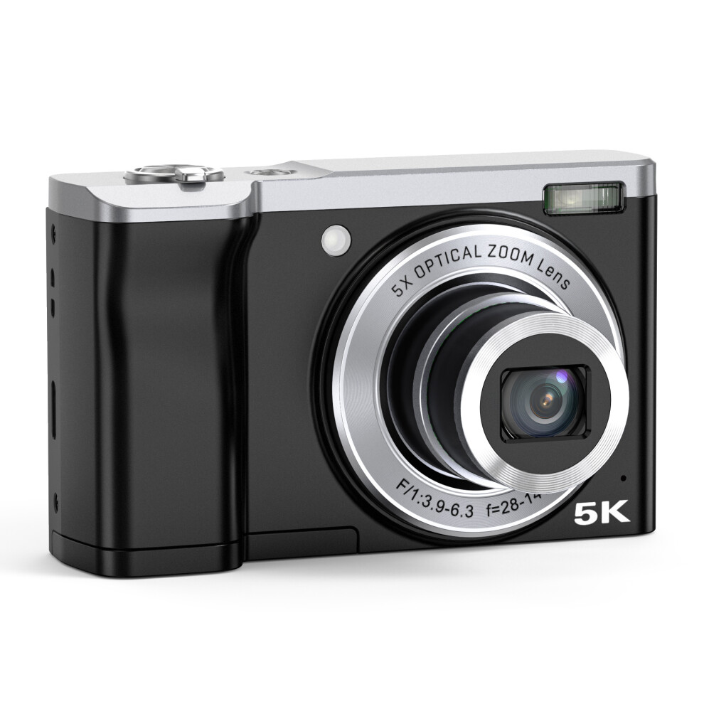 5K Digital Camera 5X Optical Zoom Lens Stabilization Camera 7314280698851