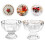 2Stk Transparente Eisbecher Salatbecher Marmeladenbecher 6