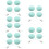 20 Stk. Handy Bildschirmreiniger Macaron Form Wischtuch 11