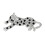 Brosche mit Leoparden-Strasssteinen, eleganter-Silber 1
