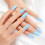 100Stk Manicure Supplies Nail Art Nail Patch 9