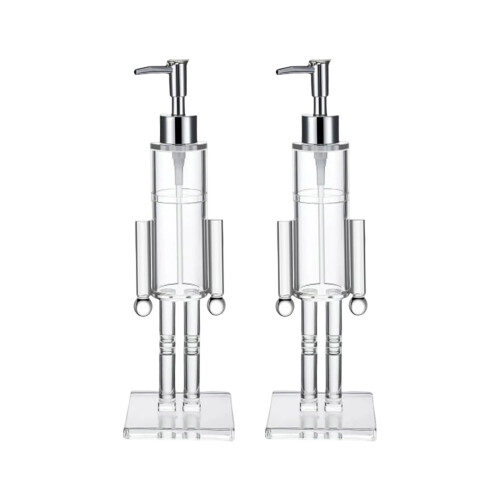 Holiday Theme Liquid Soap Dispenser Plastic Bottle Press-2pcs
