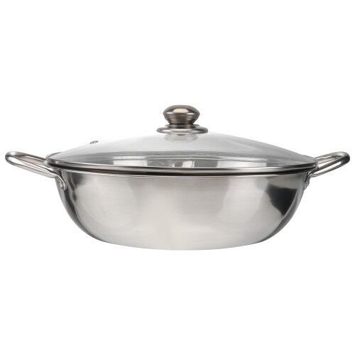 2Stk Multifunktioneller Induktionsherdtopf 28cm Mit Deckel