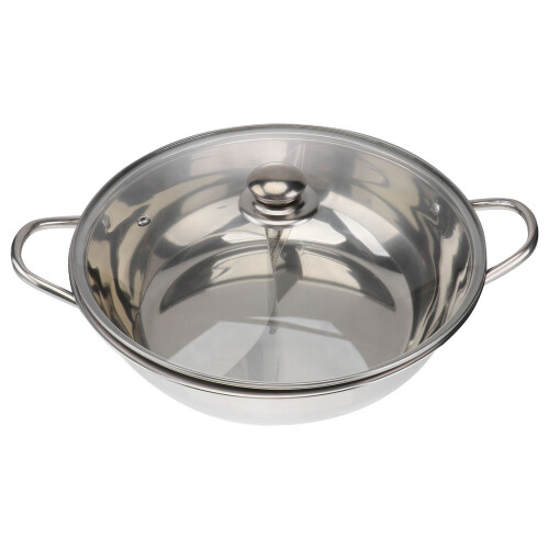 2Stk Multifunktioneller Induktionsherdtopf 28cm Mit Deckel 1