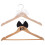 2Stk Bride Hanger: Holz Kleiderbügel Set Mit Fliege 10
