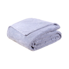 Thick Decken Flanell Fleece Decke 70x100cm Grau