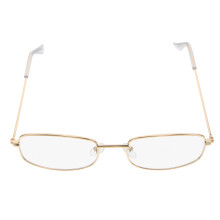 Metallgefasste Dünne Brille Für Frauen, Schickes Eyewear Legierung
