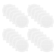 100 Duschablauf Haarfang, Einweg Mesh Abdeckung Für 10 Cm Siphon