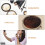 2St Vintage Makeup Spiegel Opvouwbaar Bruin 8