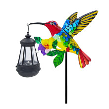 Hummingbirds Lanterns Solar Light Outdoor Decorations Solar-A